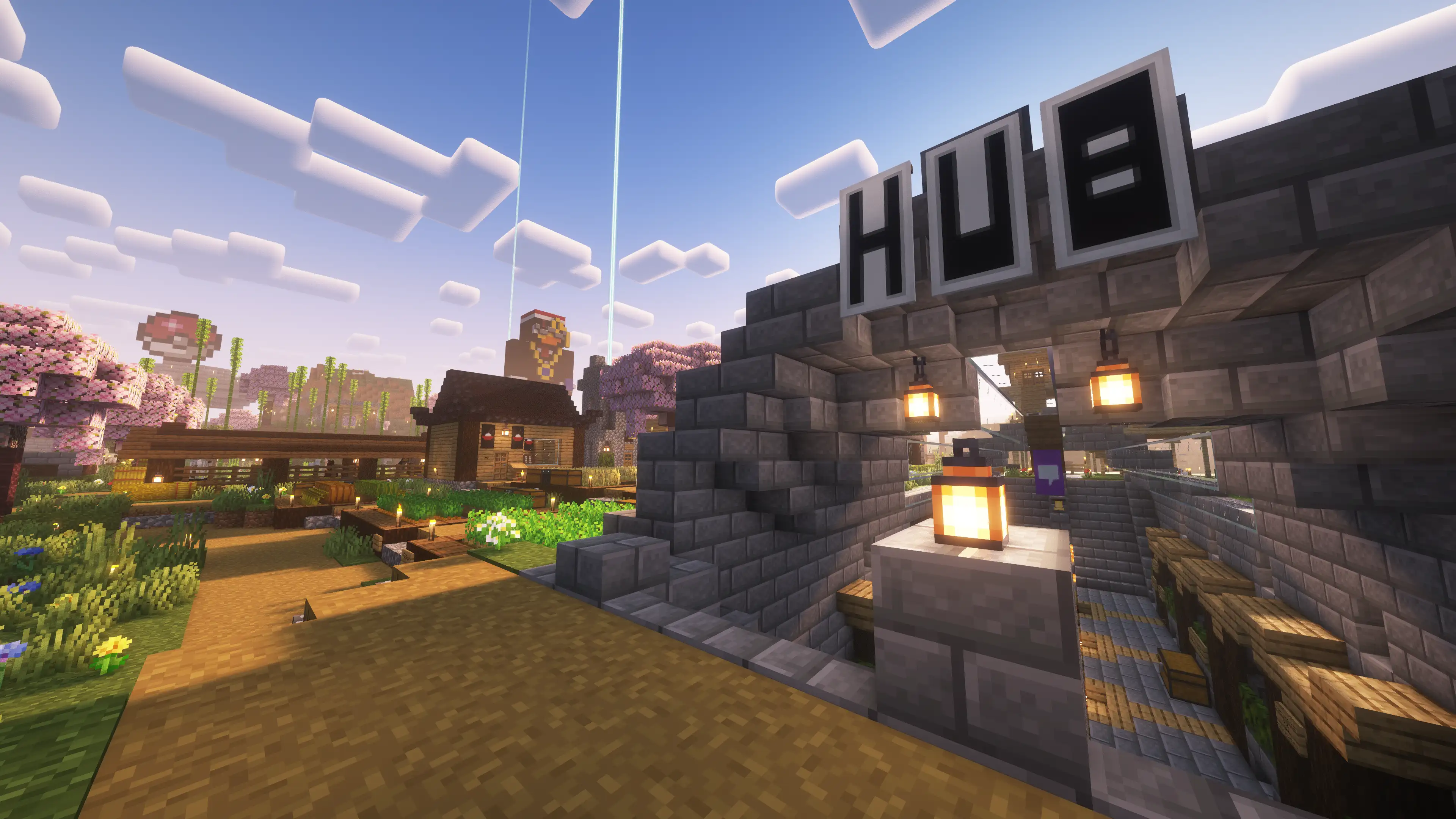 LegacySMP in-game screenshot in Minecraft